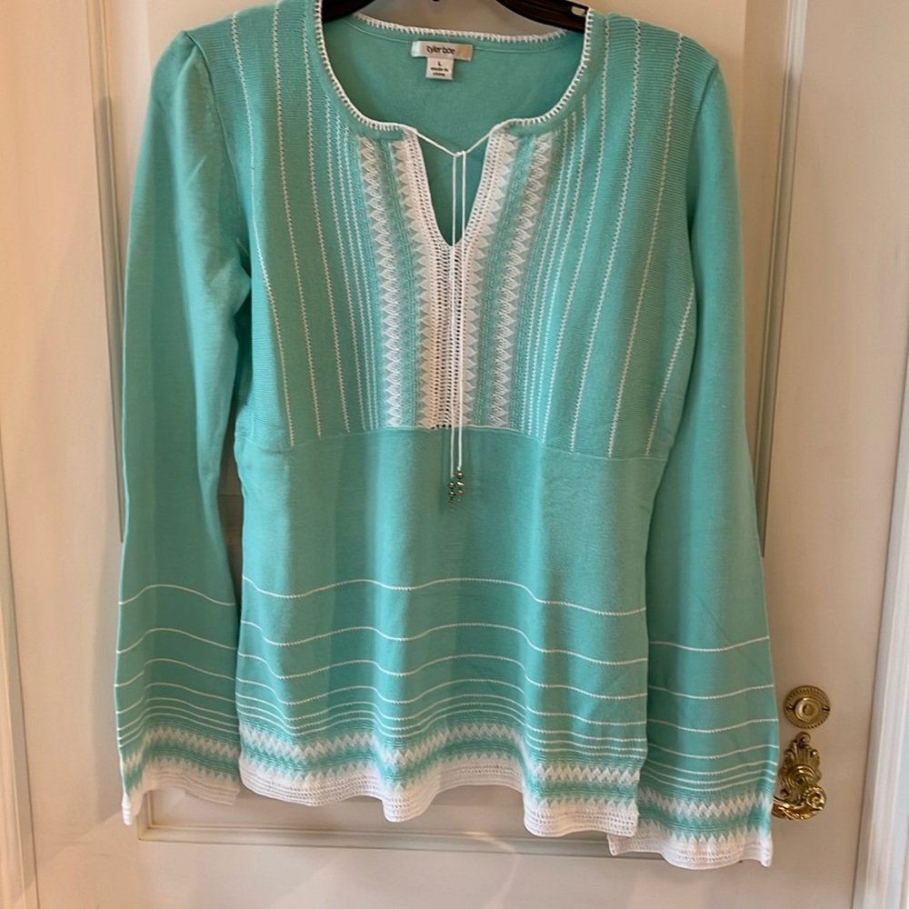 Turquoise Sweater